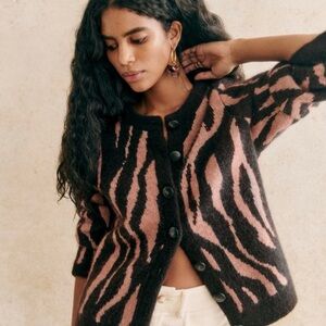 Sezane Eliot cardigan sweater, BNWT